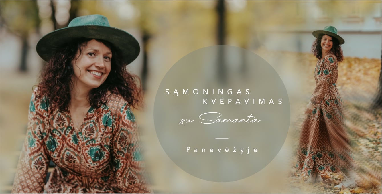 Medveten andning med Samanta i Panevėžys