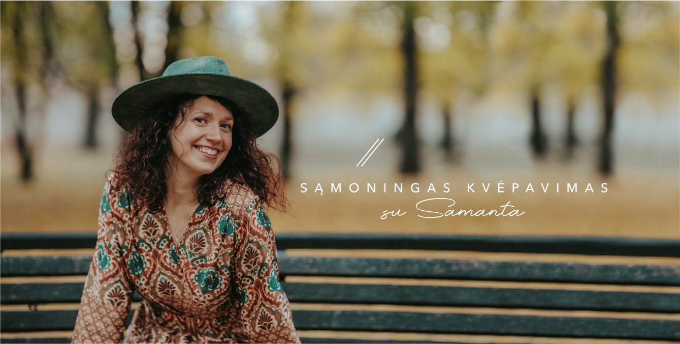 Medveten andning med Samanta i Vilnius