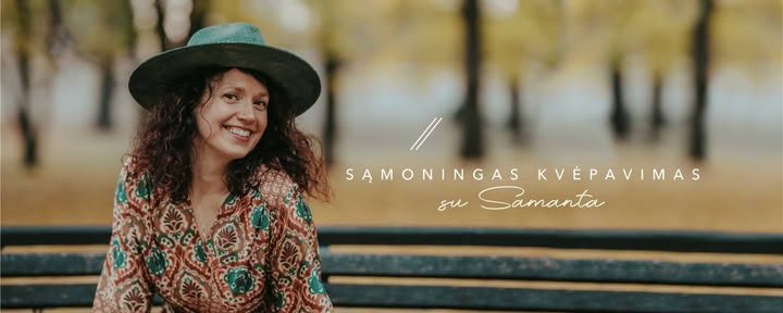 Medveten andning med Samanta i Vilnius