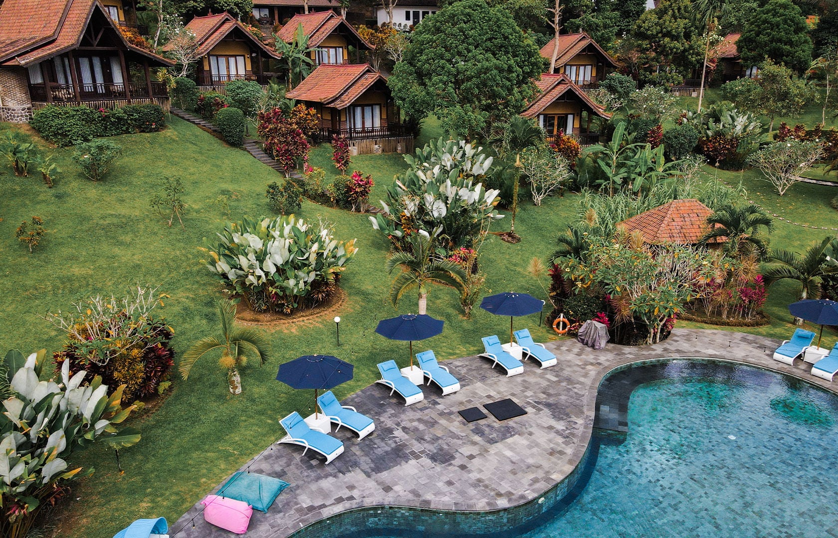 6 dagars lyxig retreat med tropisk regnskog, yoga och välmående på Bali