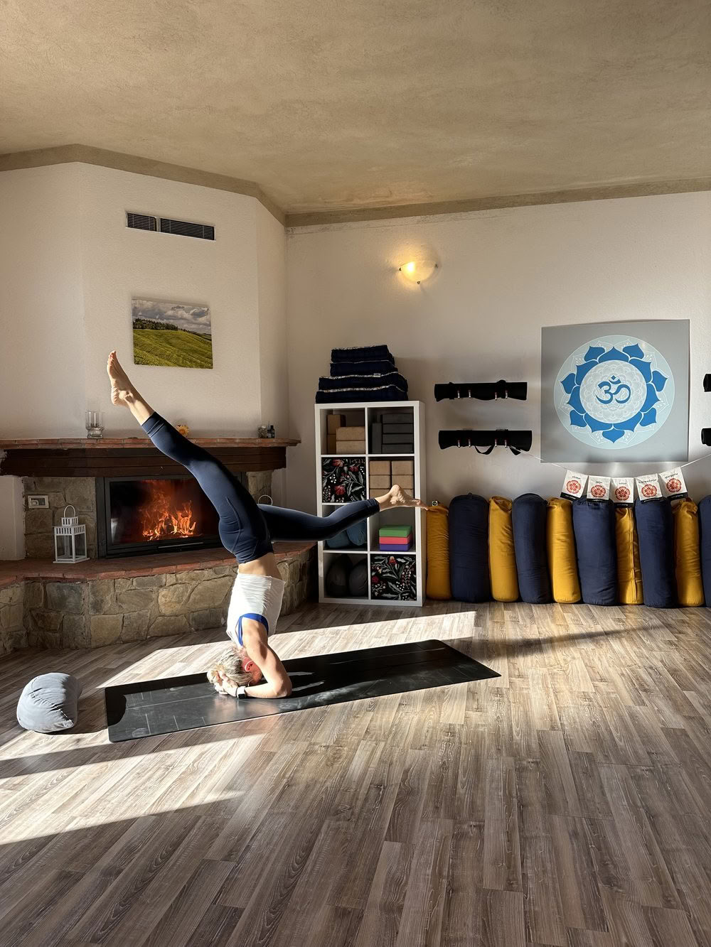 Yoga- och träningsretreat i Toscana