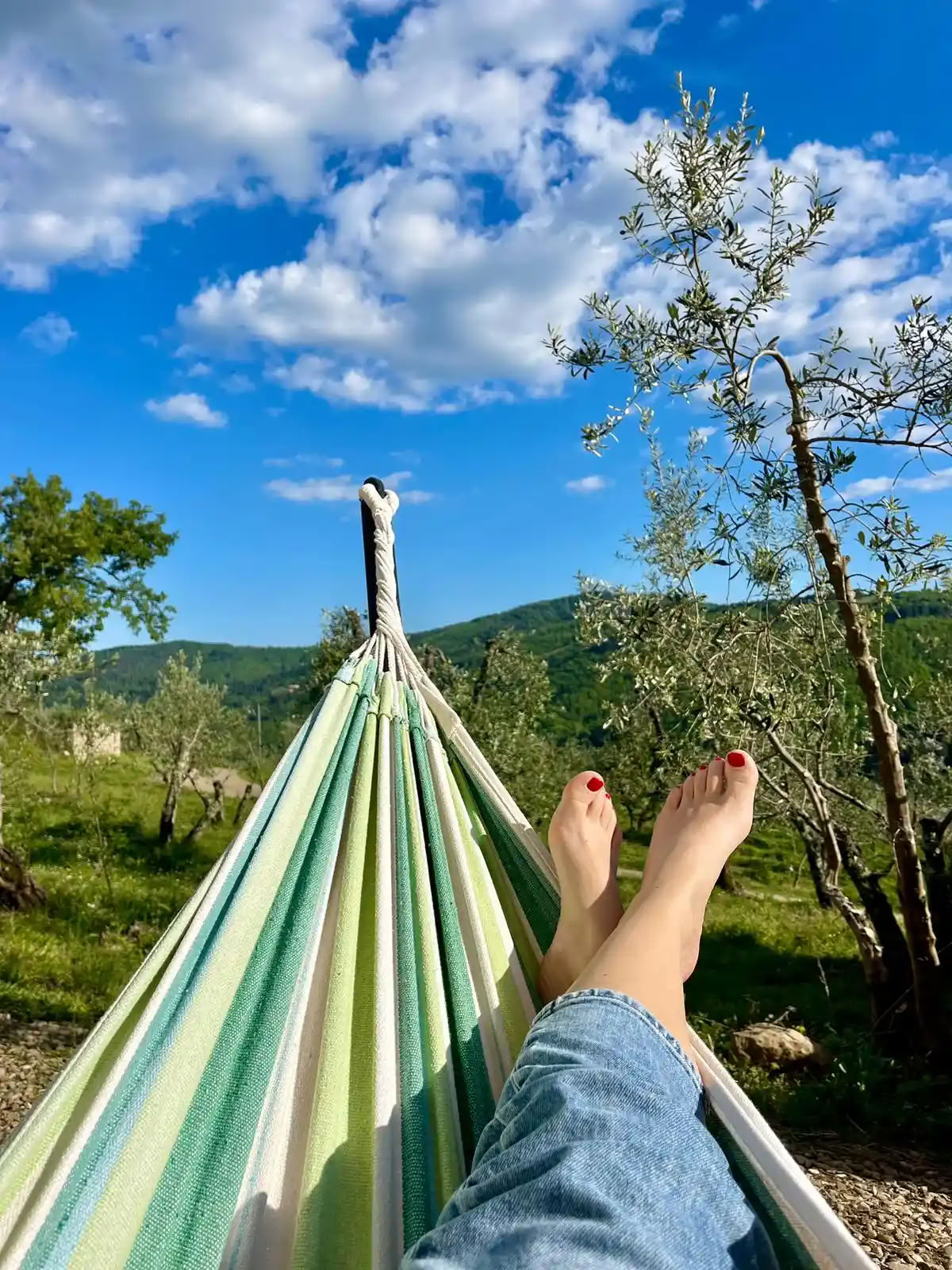 Yoga, vandring och ridning