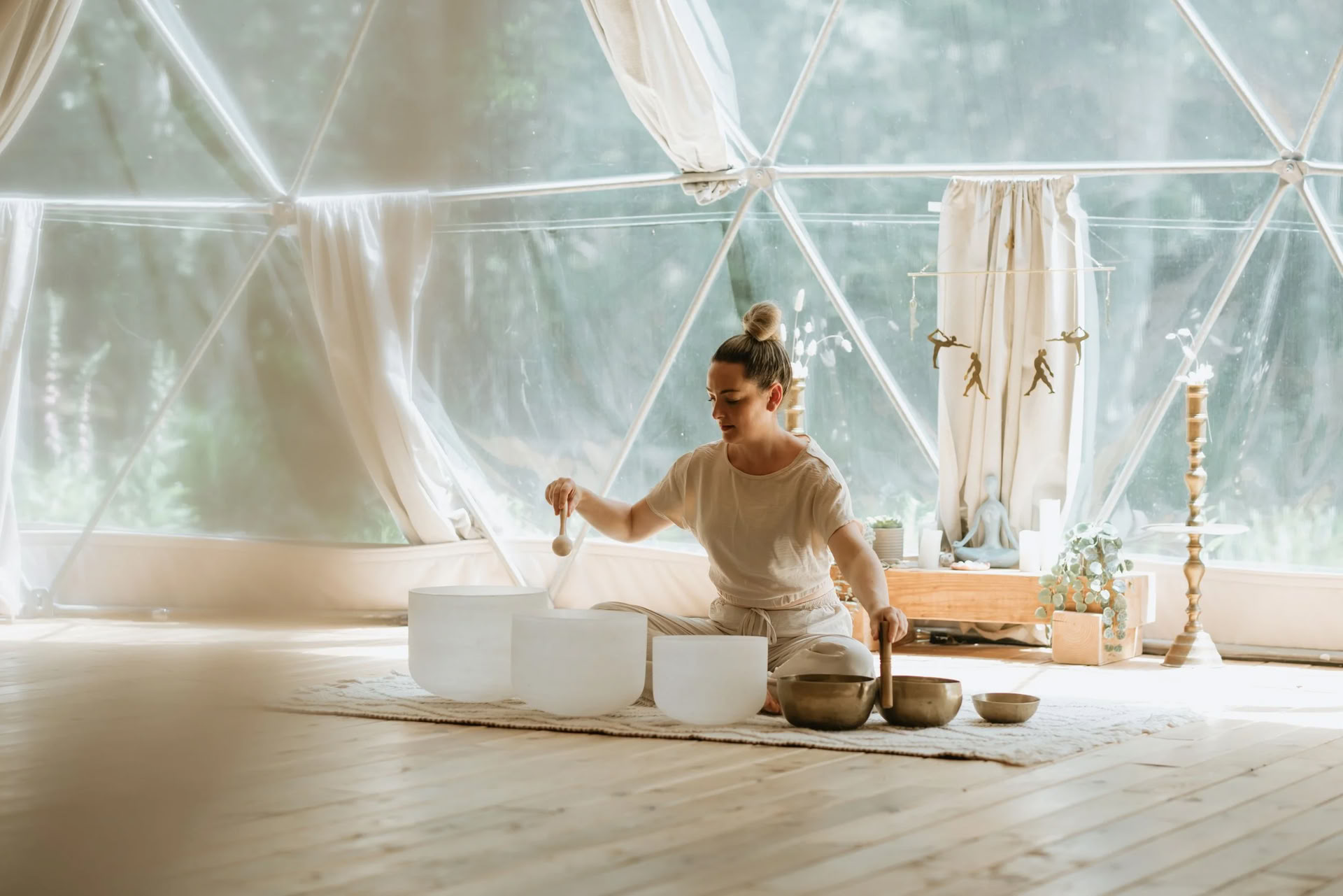 Vintersolståndets andningsarbete + ljudbad — Nectar Yoga
