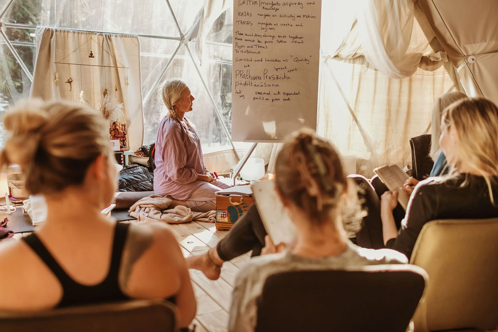 Ashtanga yogadagsintensiv: Vinyasas helande magi