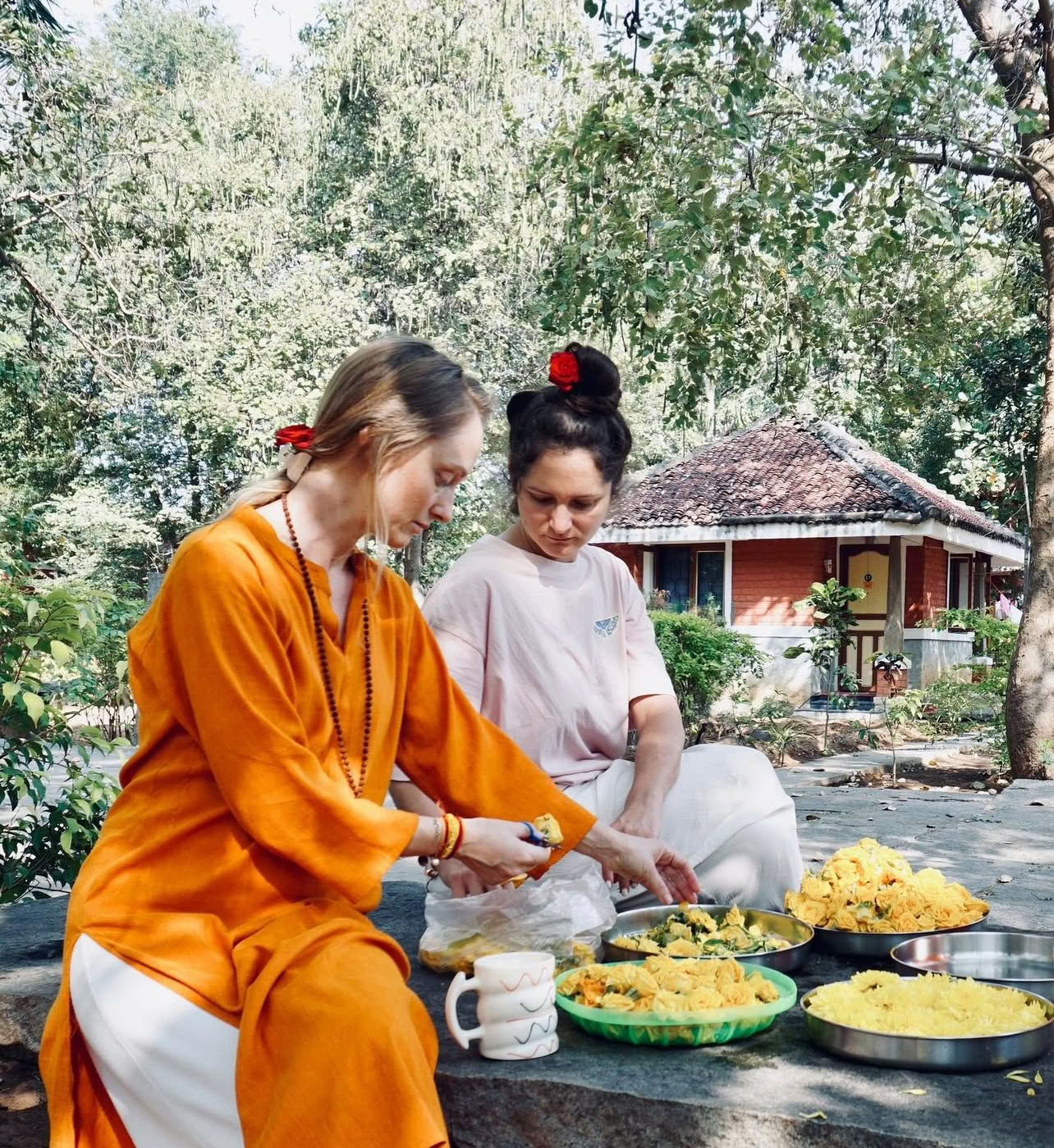 24 jan 21-dagars tyst meditationsdetox ashramretreat i Indien