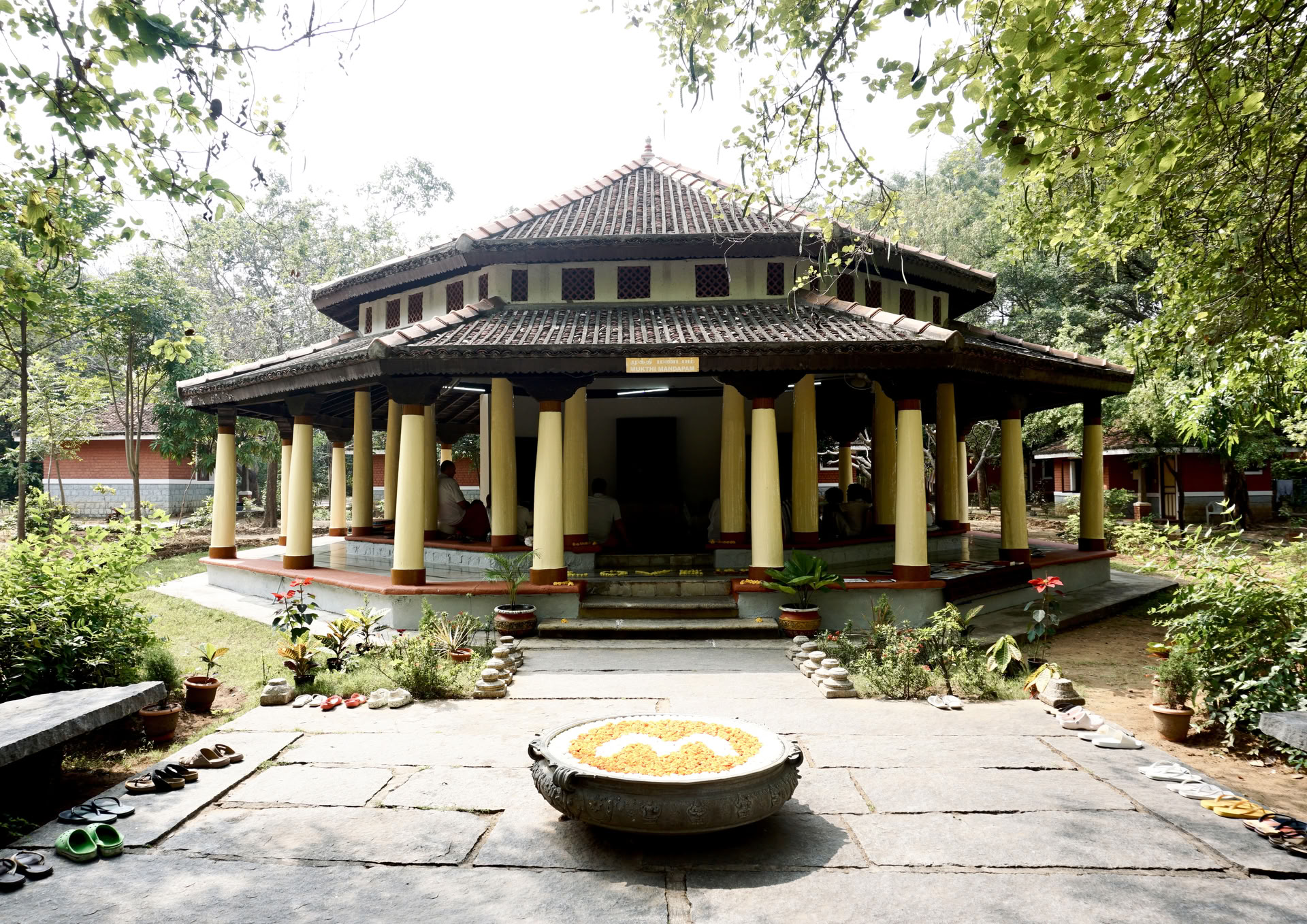24 jan 21-dagars tyst meditationsdetox ashramretreat i Indien