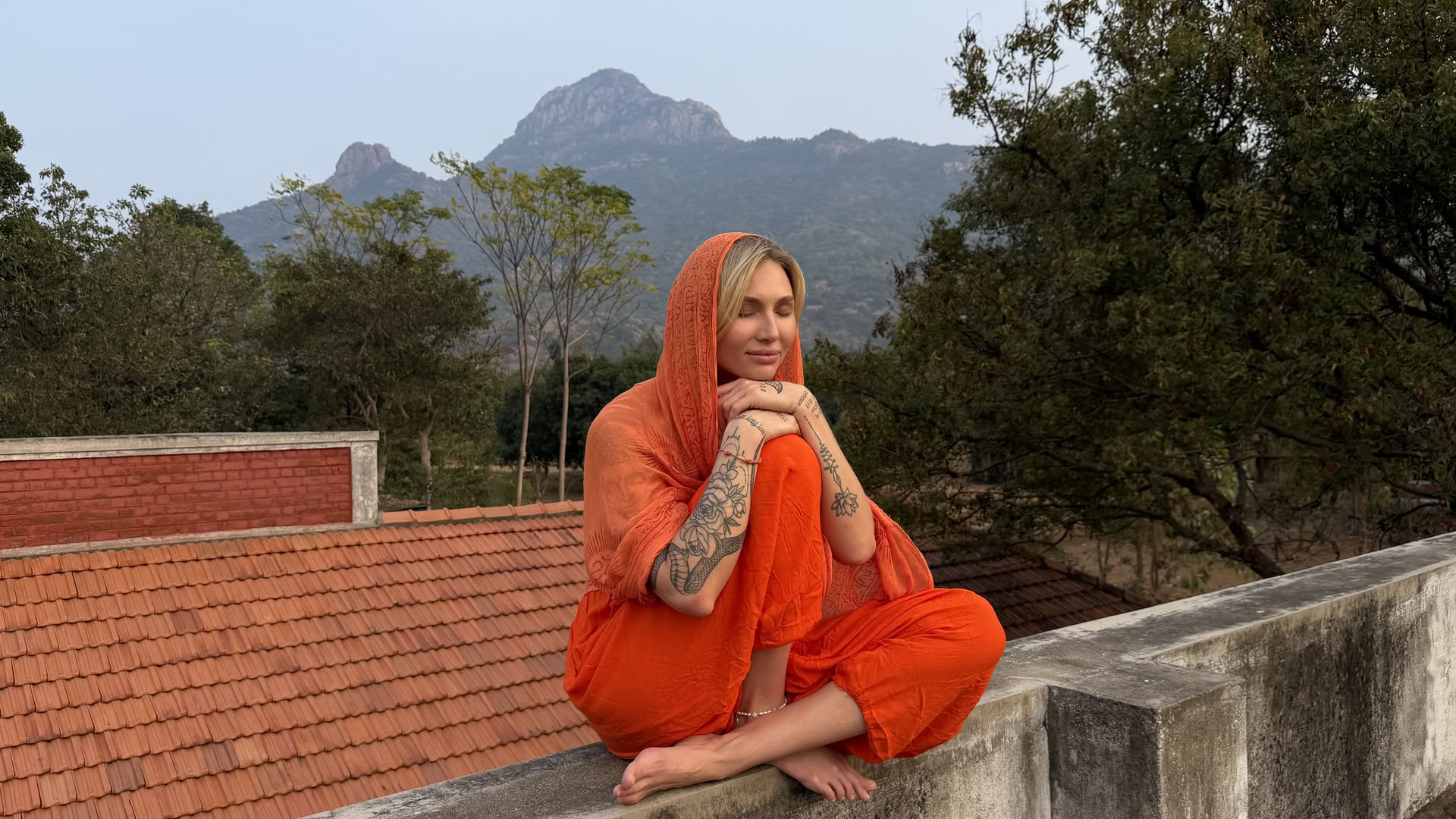 21-dagars tyst meditationsdetox-ashramretreat i Indien