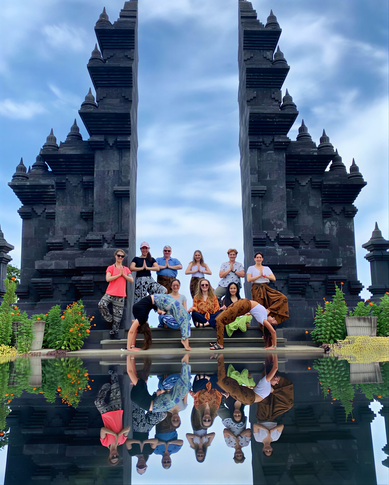 Banjar-tur med meditation i tempel