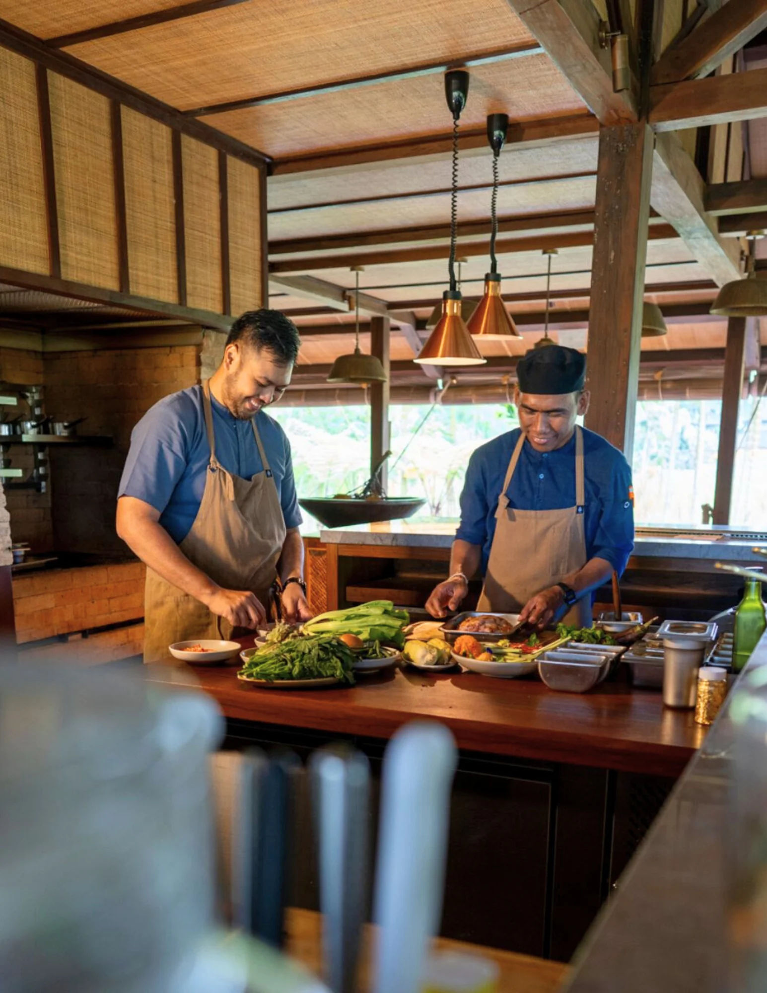 Gårds-till-bordet-upplevelse på Begawan Farm