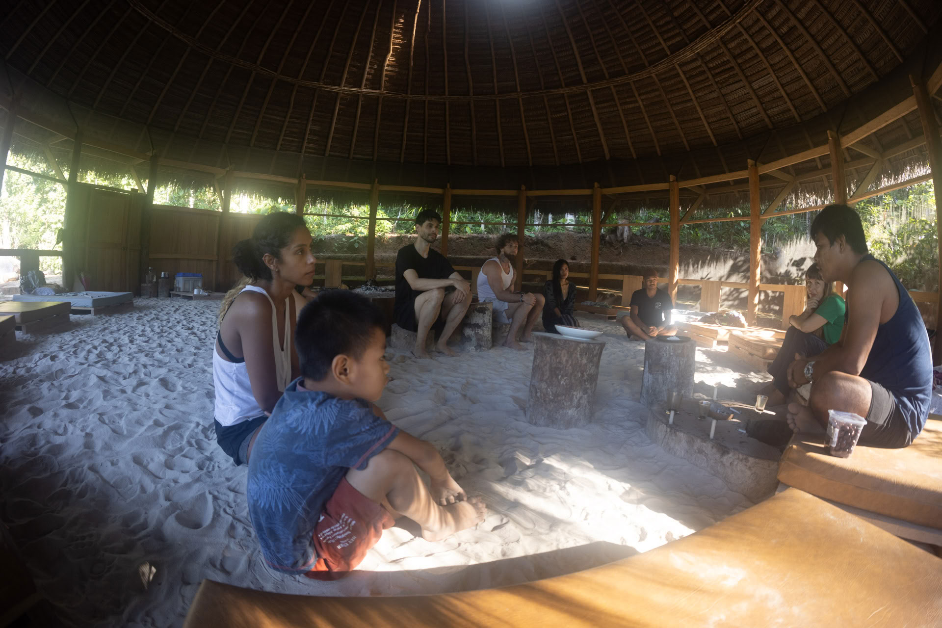 Öppet ayahuaskaretreat hos Psychonauta Tribe