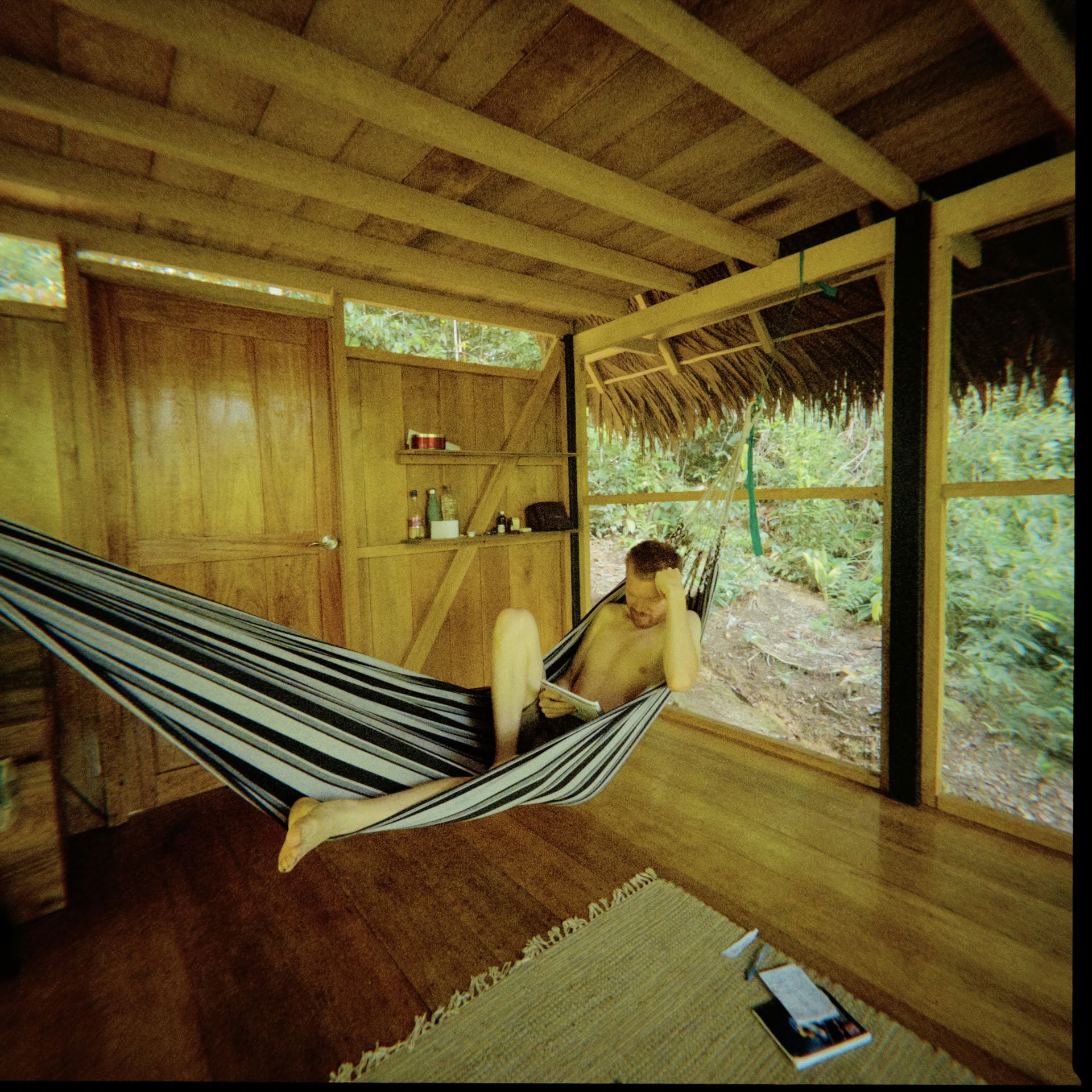 Öppen ayahuasca-retreat
