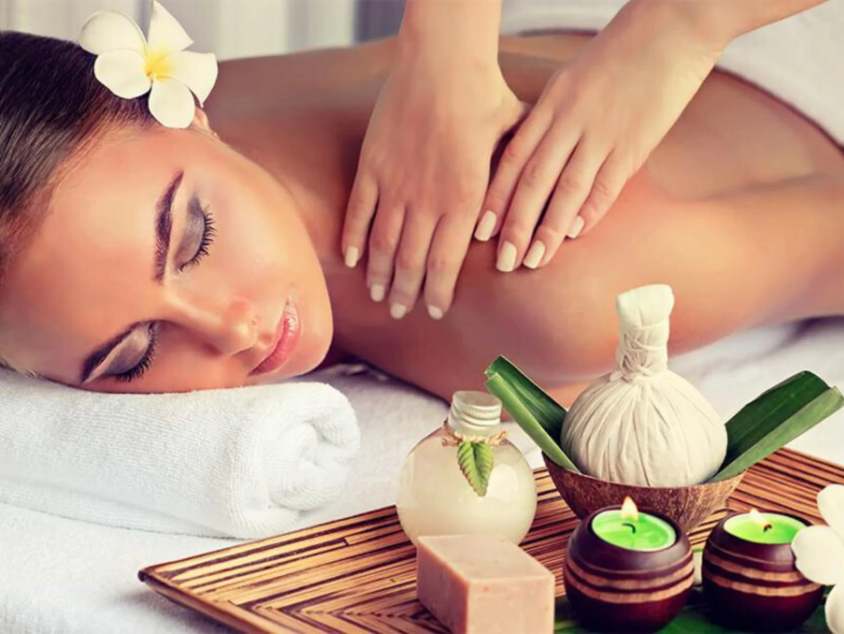 Boreh-massage och bastu