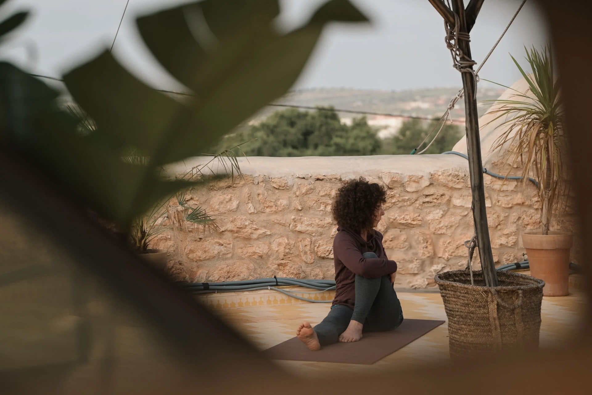 Matlagnings- och yogaretreat
