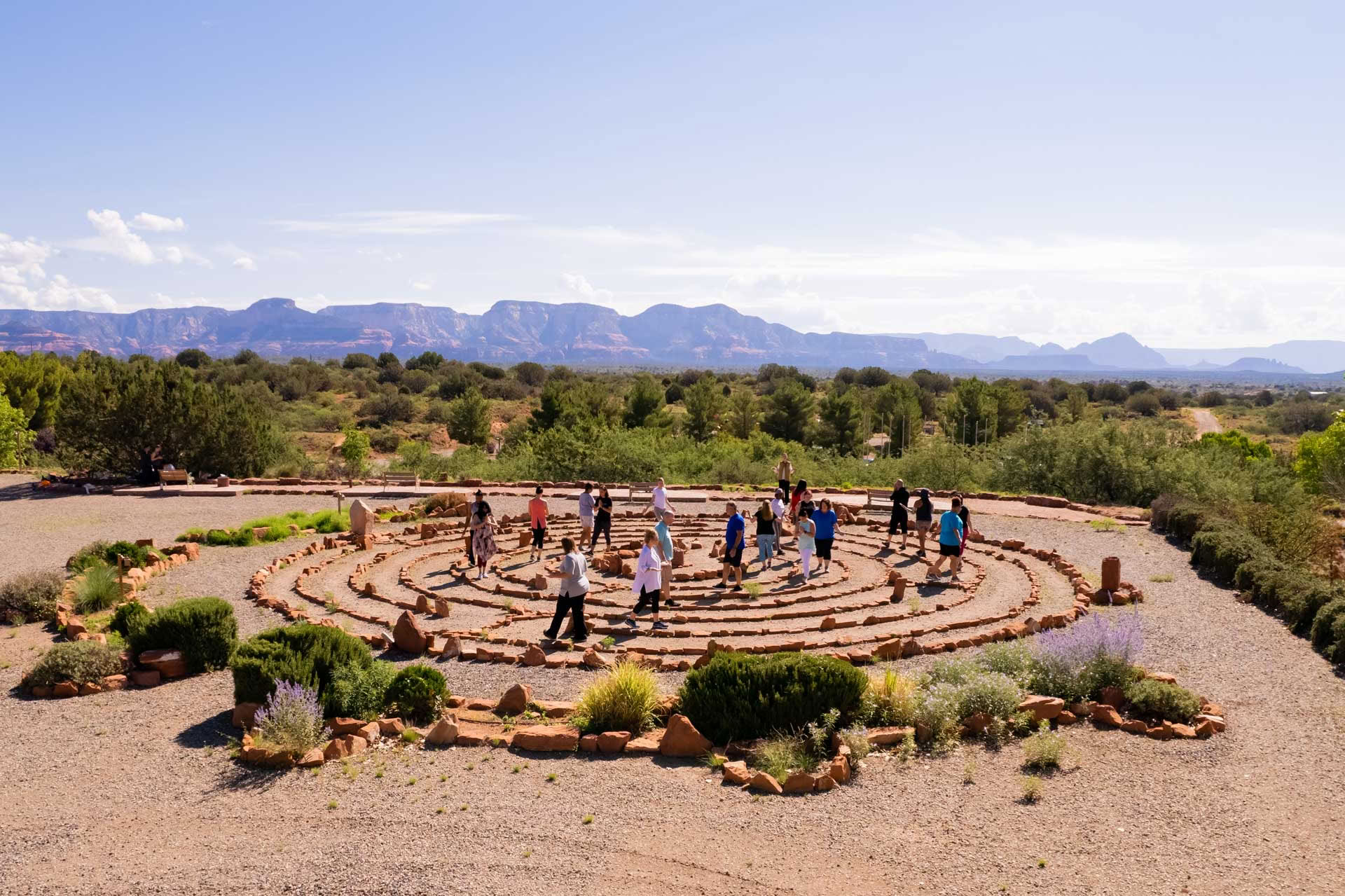 Sedona meditationshelg