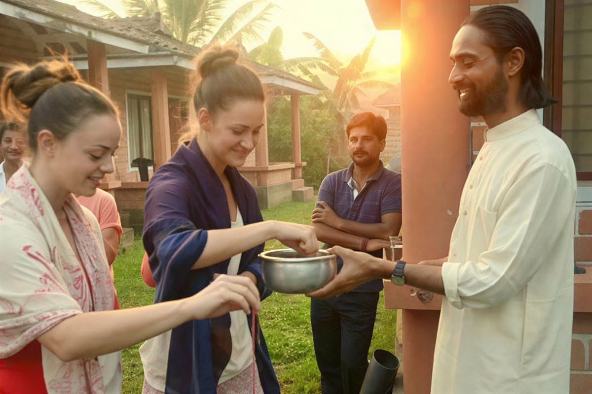 Reikiutbildning / Reiki-healingretreat i Indien