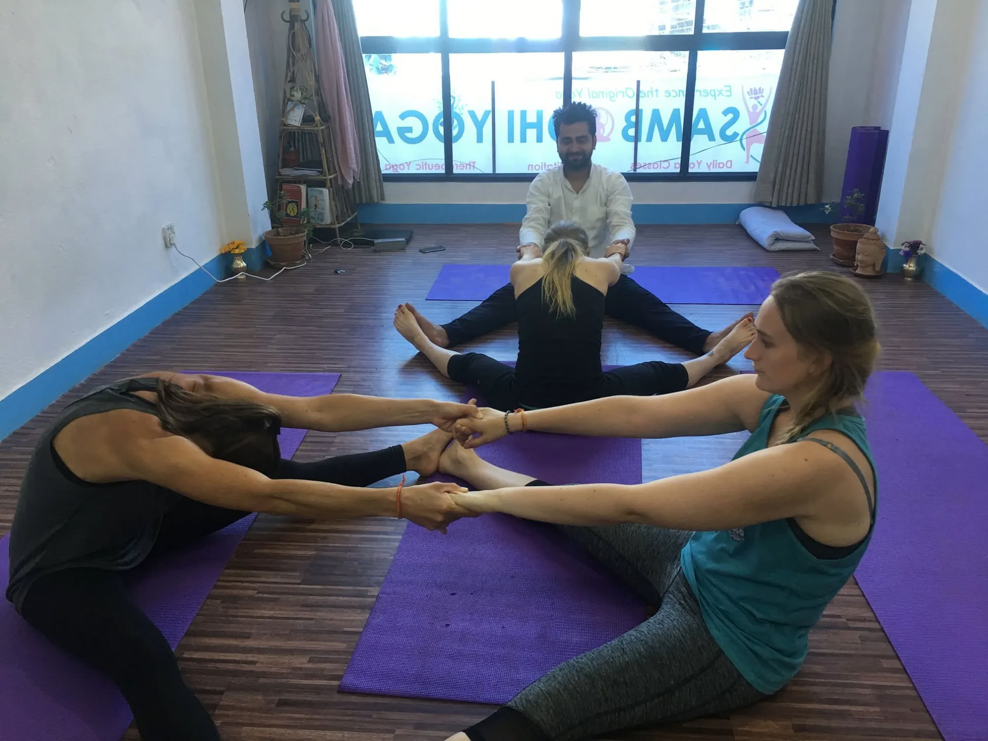 500-timmars yogalärarutbildning i Nepal