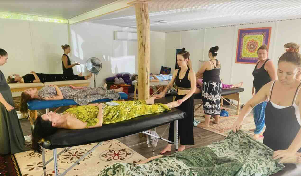 Lava shell-massageträning