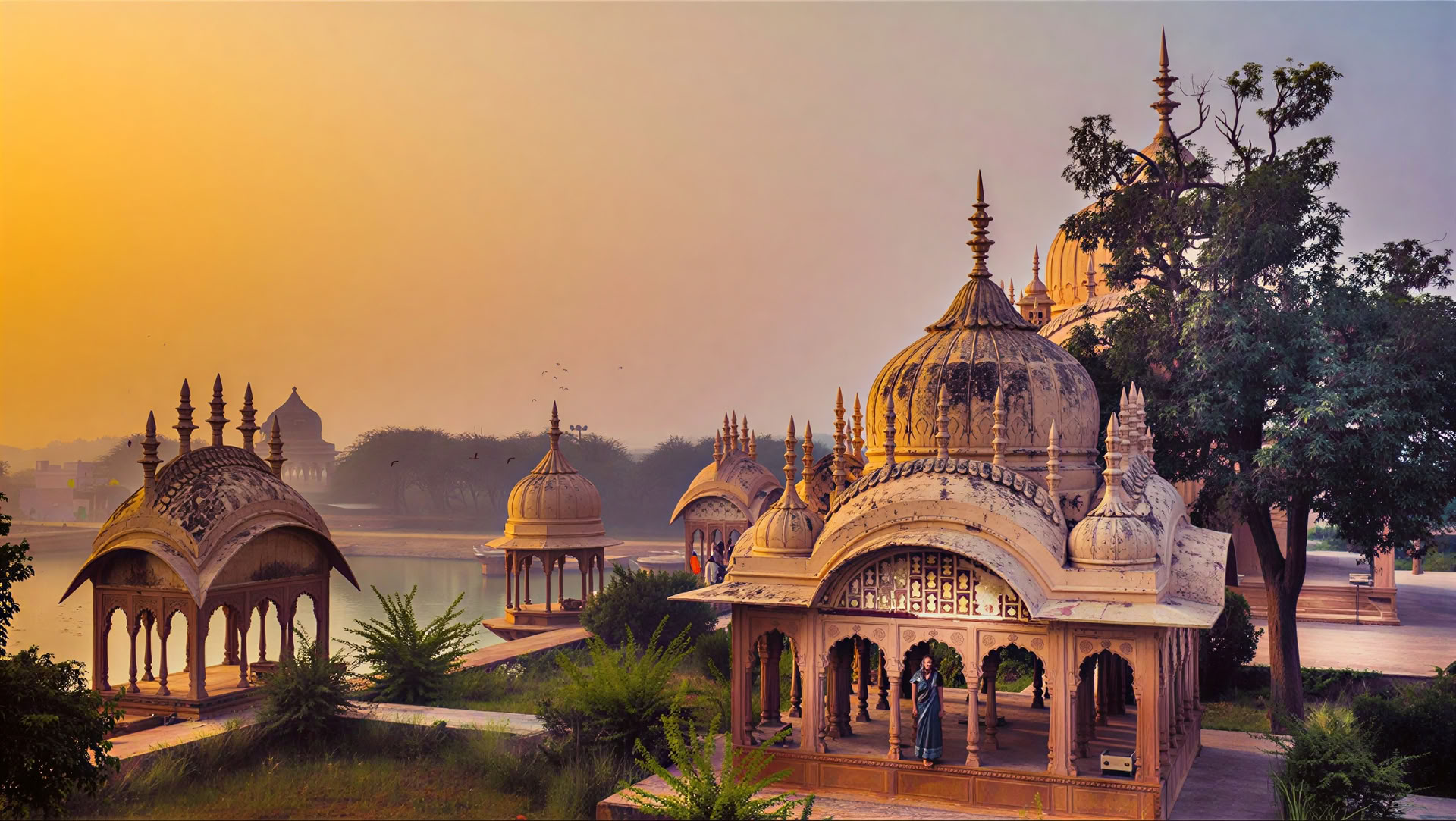 Spirit of the Himalayas"-turné + Holi-festival i Indien