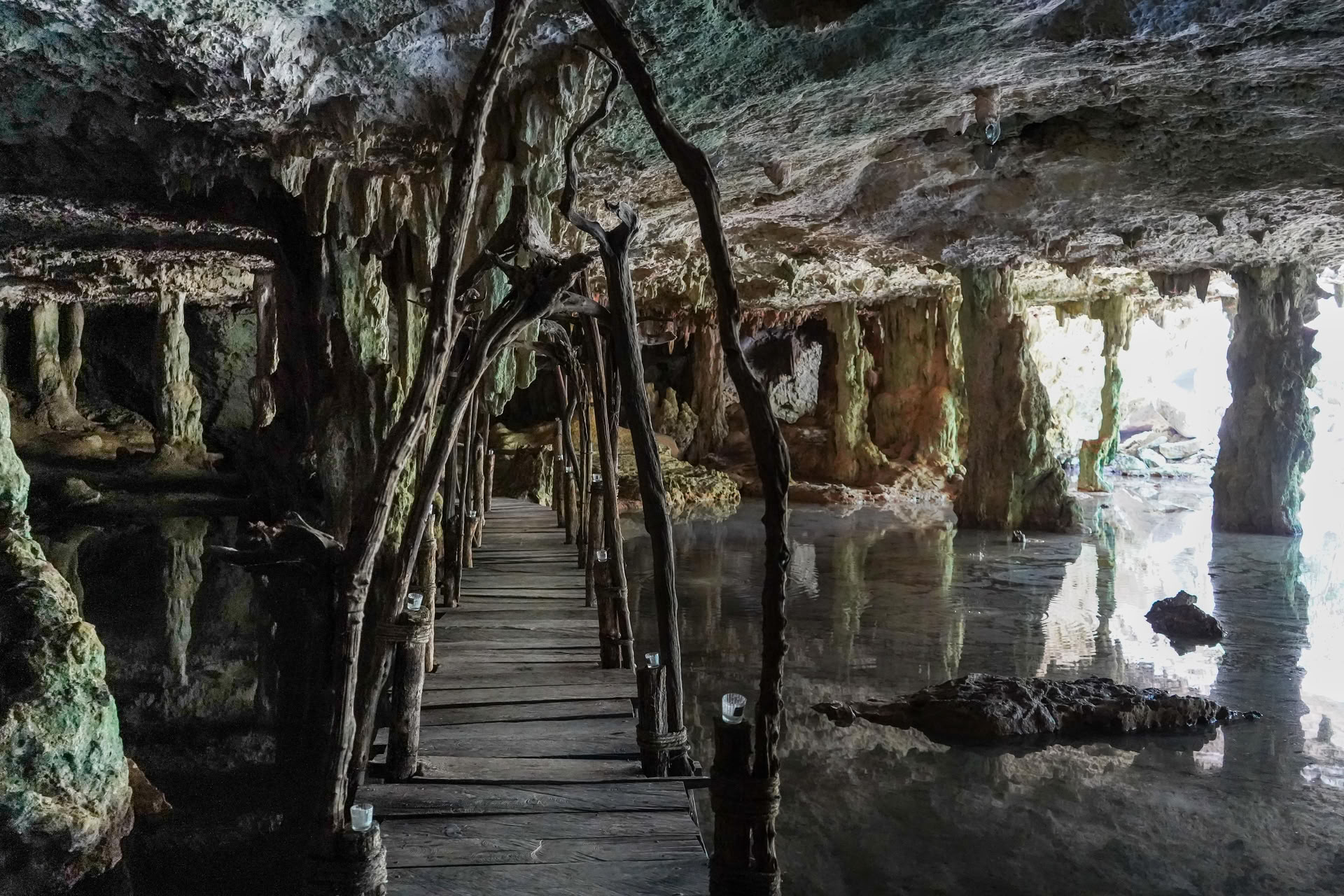 Integrationsresa till en privat cenote