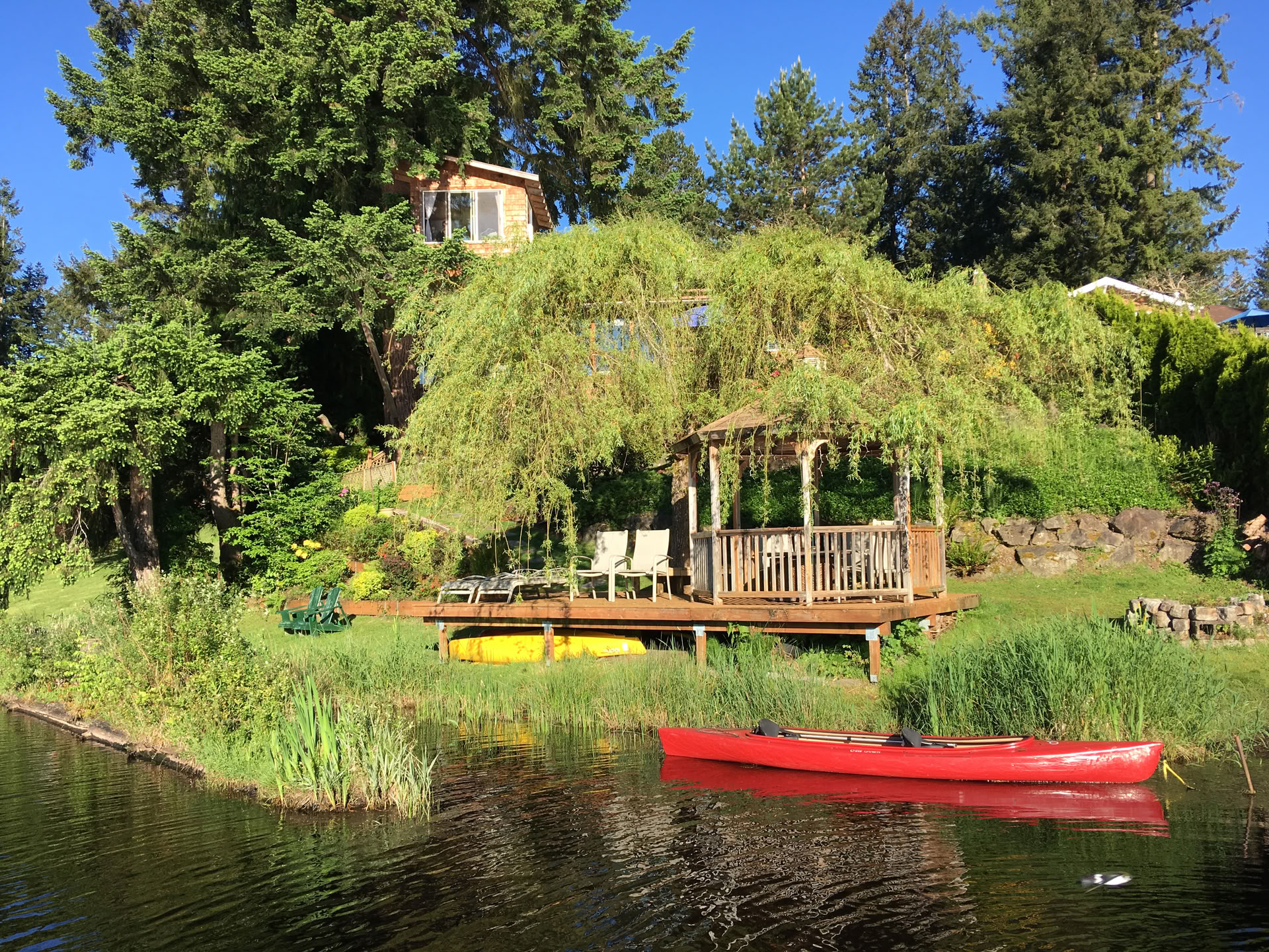 Andligt retreaterbjudande på Cottage Lake Bed and Breakfast