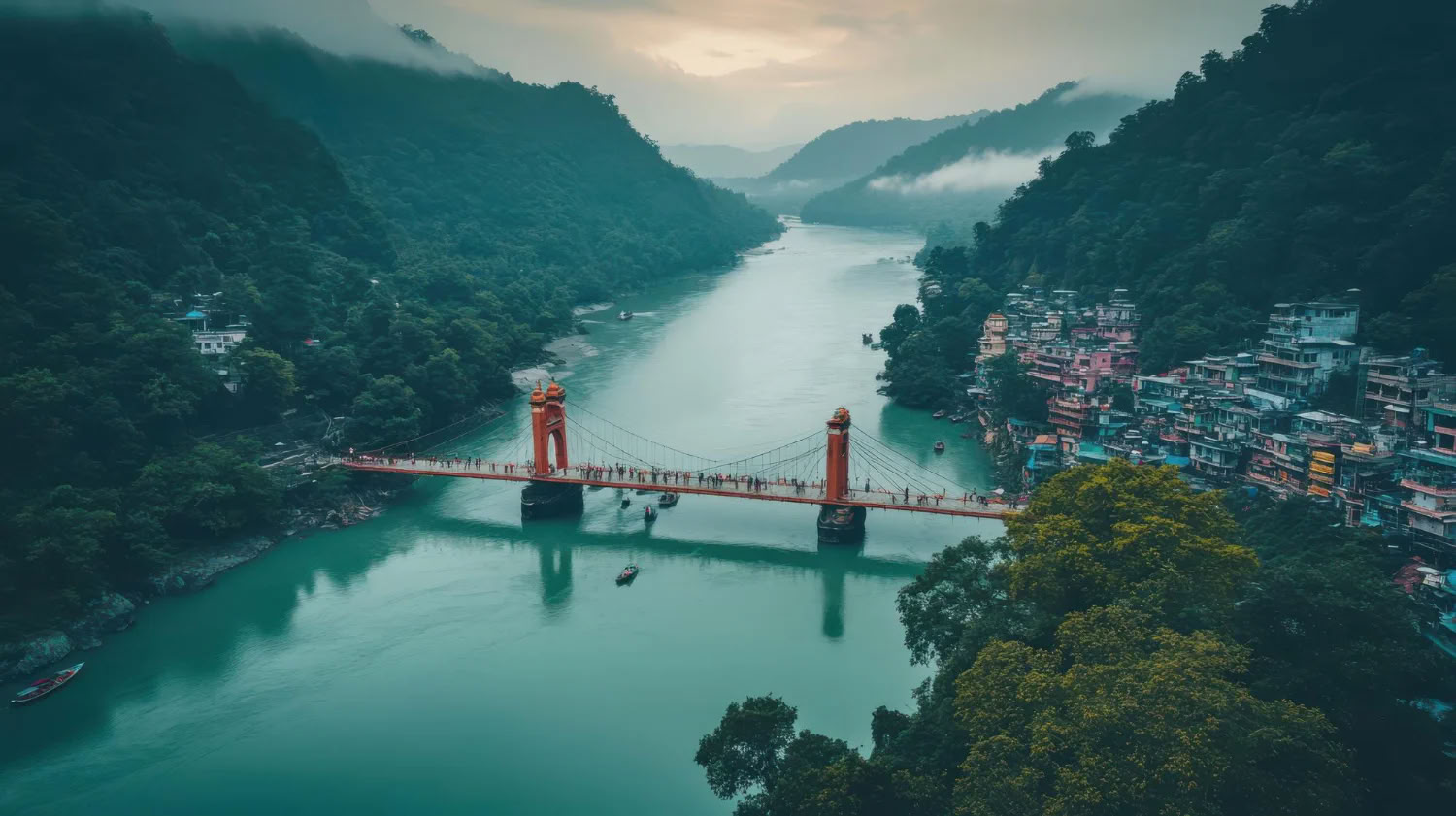 100-timmars yogalärarutbildning i Rishikesh, Indien – maj 2026