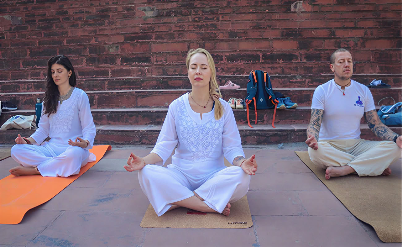 7 dagars yoga- och meditationsretreat i Rishikesh