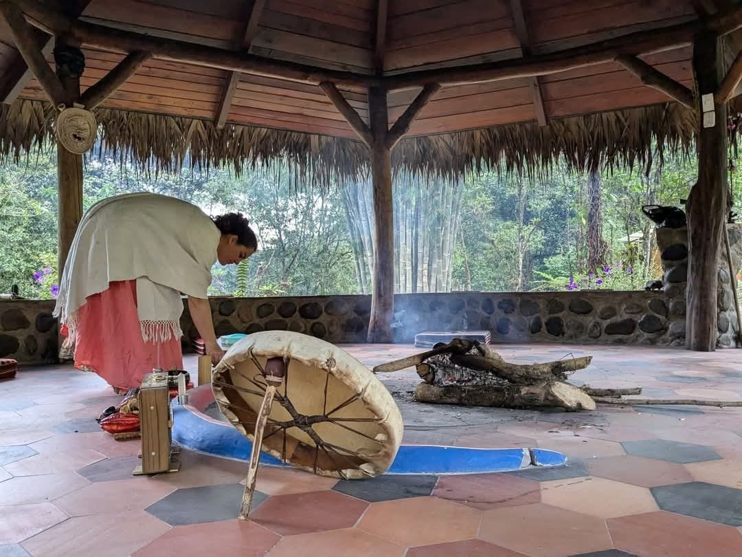 San Pedro-temazkalceremoni på Hayulima naturreservat