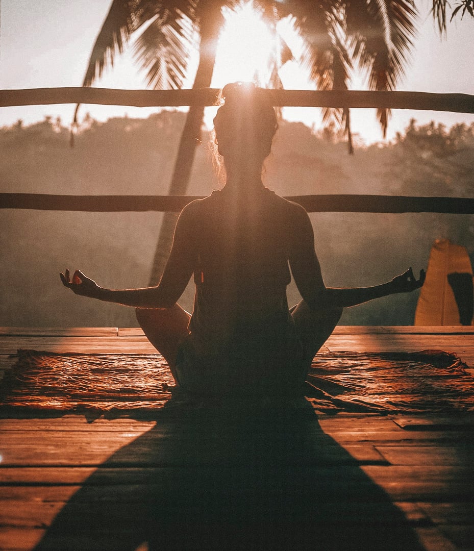 Yoga-retreat i eld och nektar i Goa, Indien