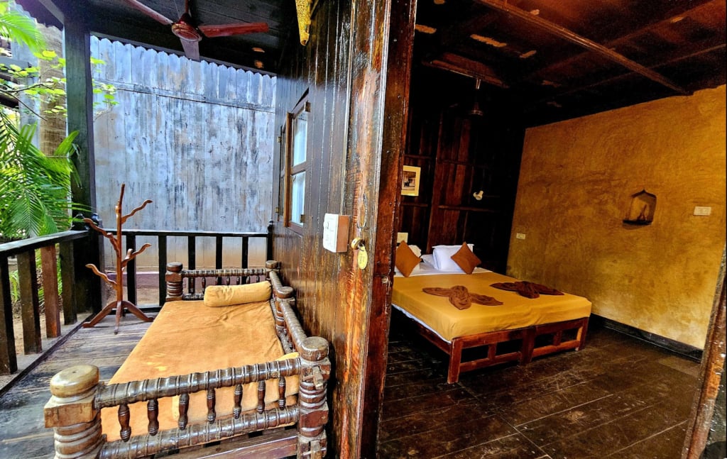 Yoga-retreat i eld och nektar i Goa, Indien