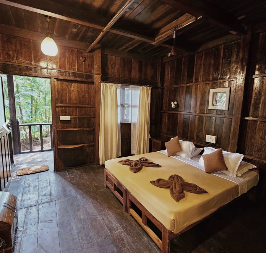 Yoga-retreat i eld och nektar i Goa, Indien