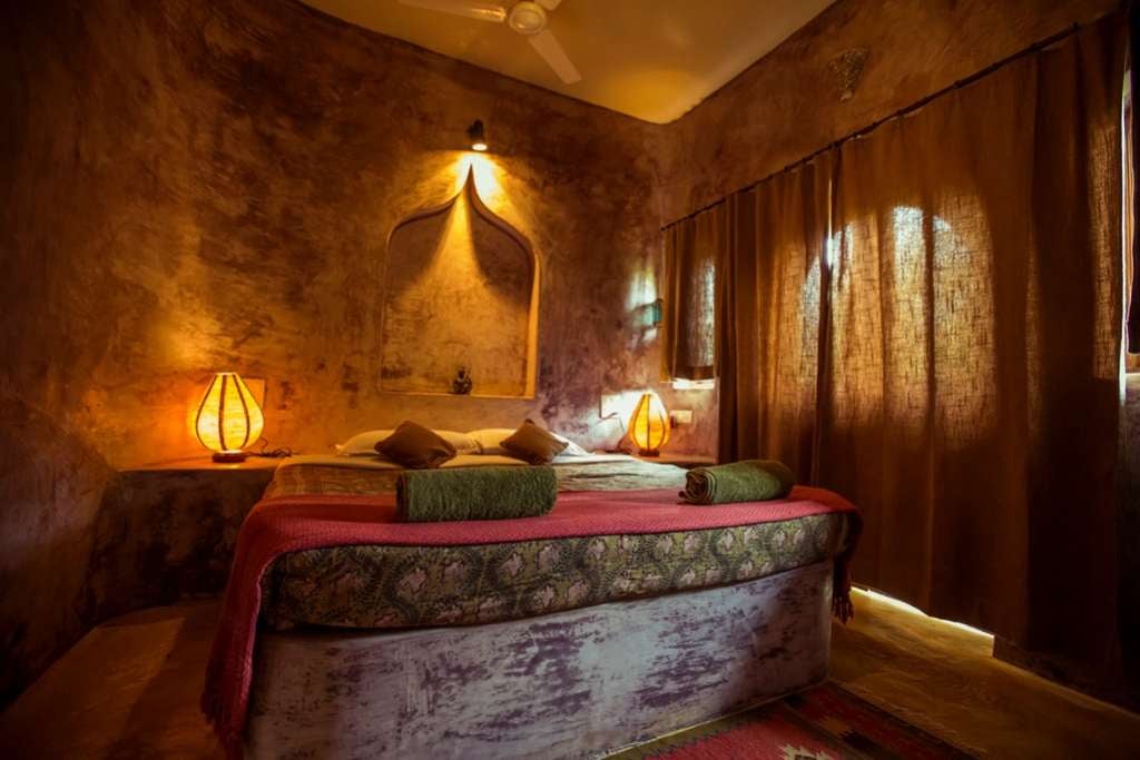 Yoga-retreat i eld och nektar i Goa, Indien