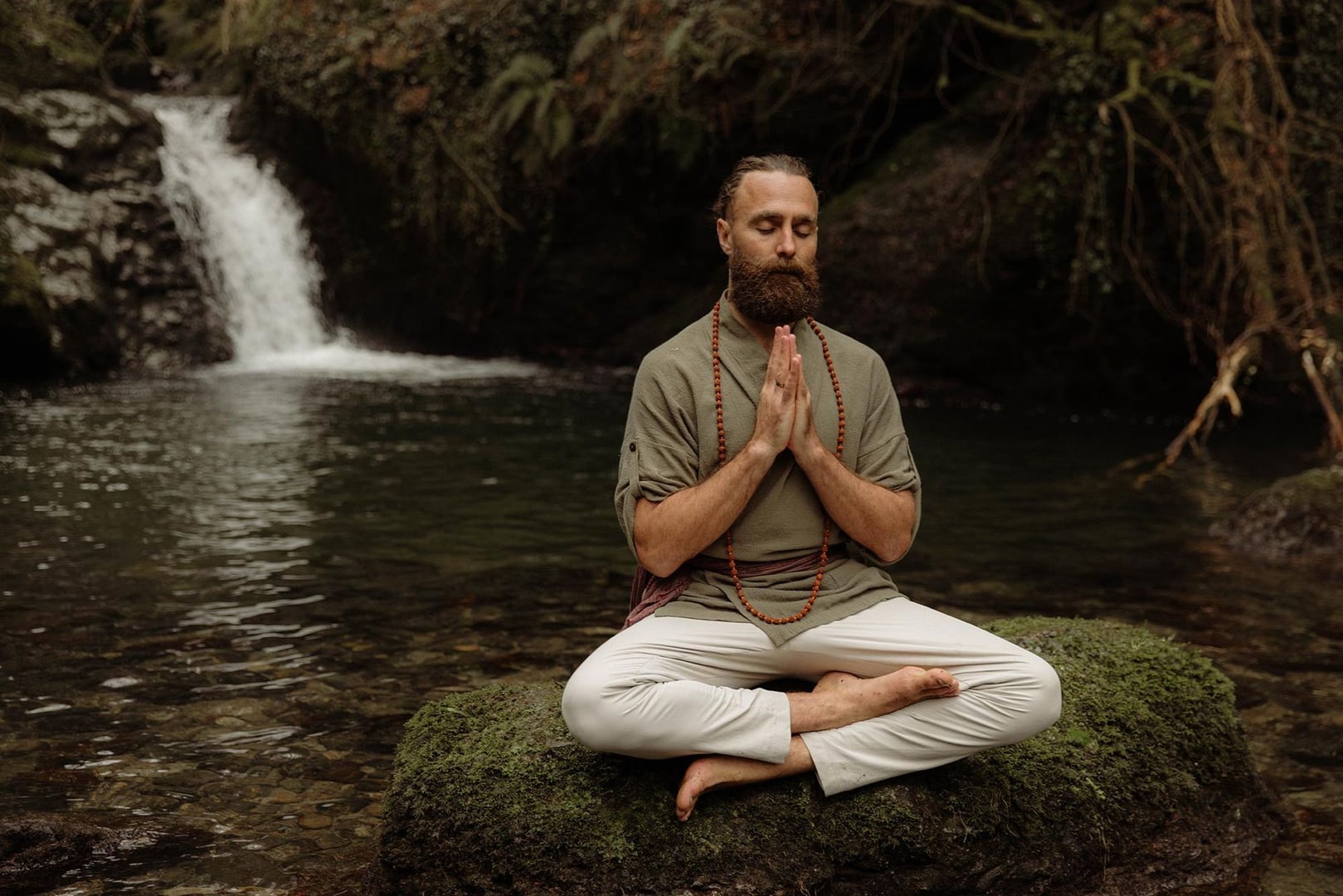 Yoga, kallt vatten och andning