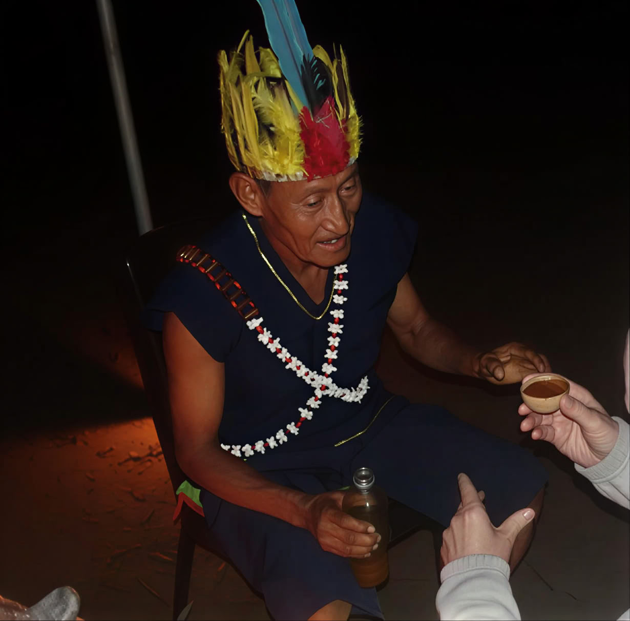Ayahuasca-ceremoni i Ecuador