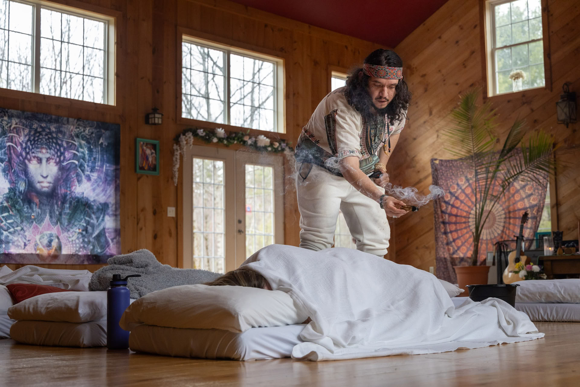 Helig ayahuasca-retreat med Arkawa