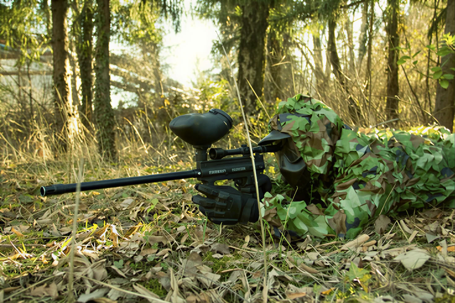 Paintball och rundtur till Njegoš mausoleum