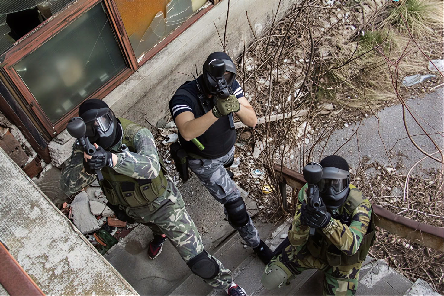Paintball och rundtur till Njegoš mausoleum