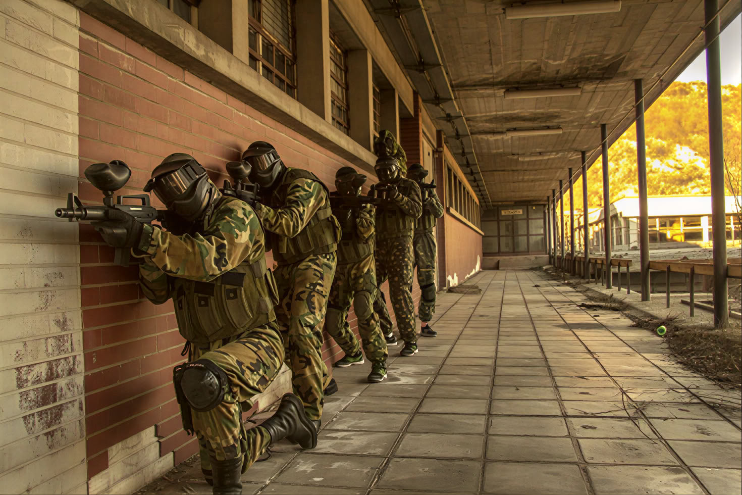 Paintball och rundtur till Njegoš mausoleum