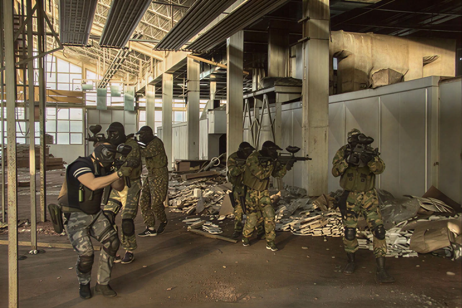 Paintball och rundtur till Njegoš mausoleum