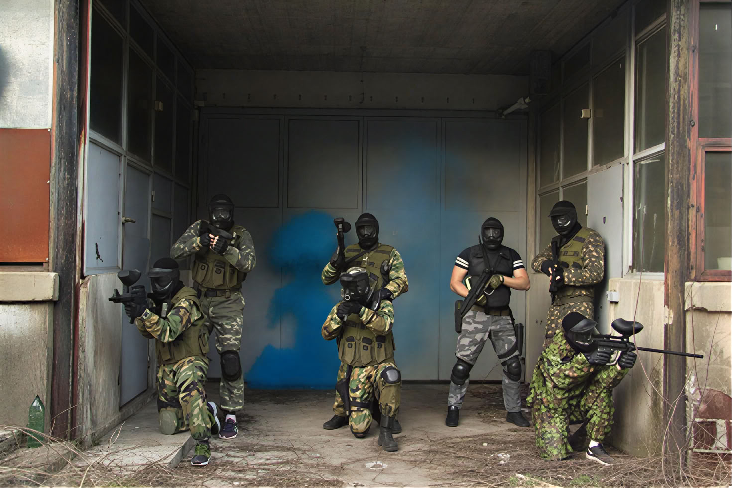 Paintball och rundtur till Njegoš mausoleum