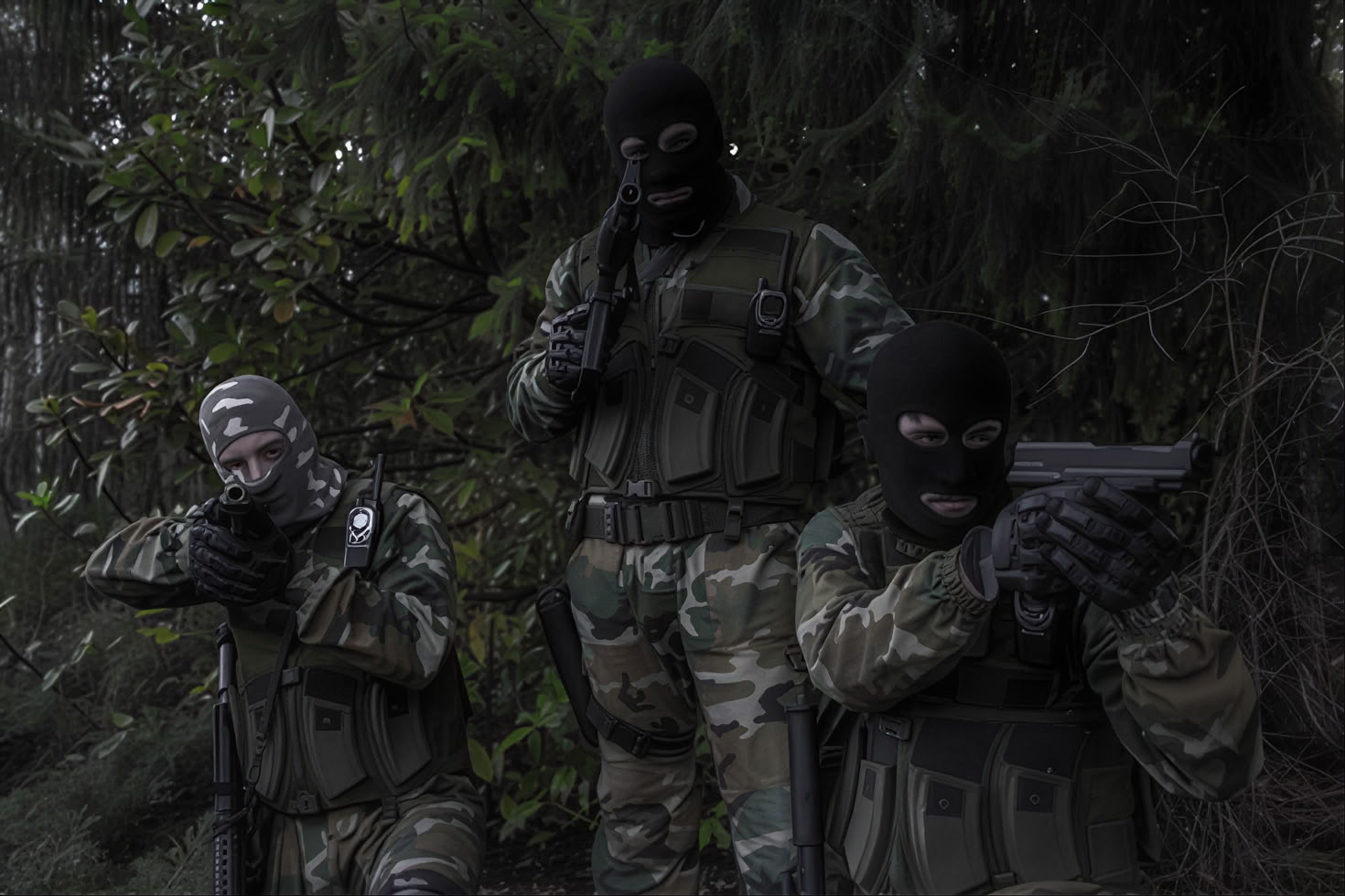 Paintball och rundtur till Njegoš mausoleum