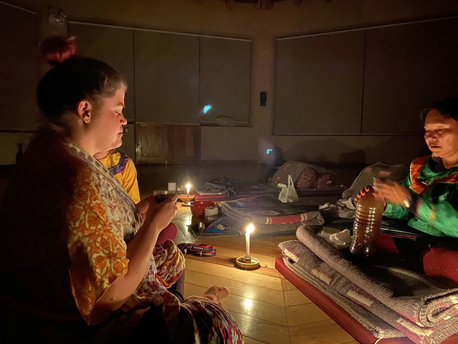 Kvinnors ayahuasca-retreat
