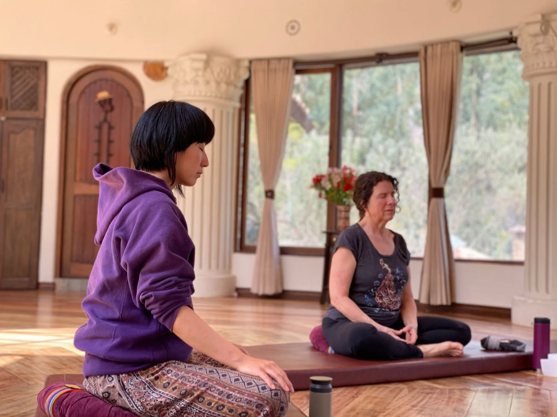 Kvinnors ayahuasca-retreat