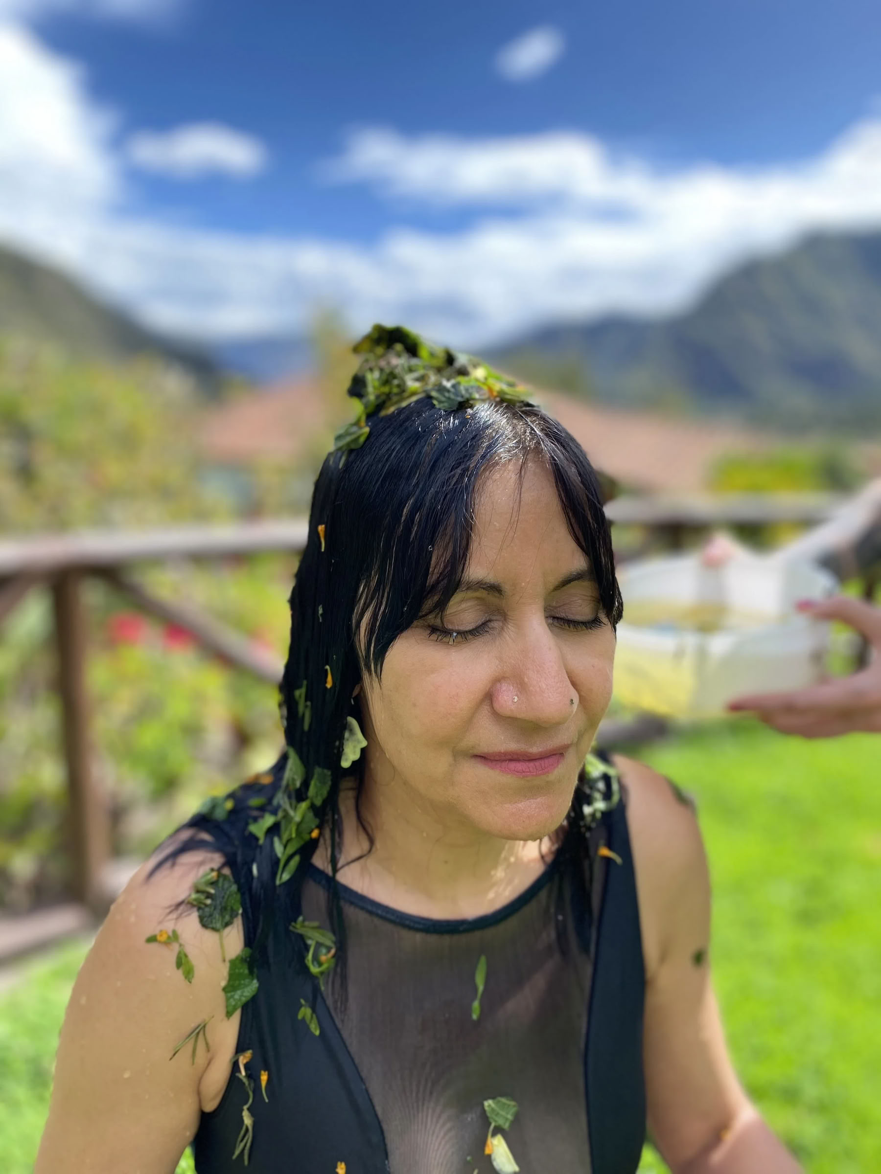 Kvinnors ayahuasca-retreat
