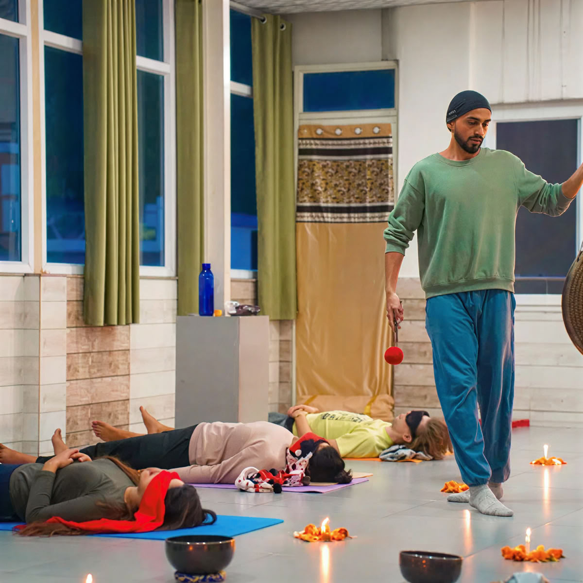 200-timmars yogalärarutbildning i Rishikesh