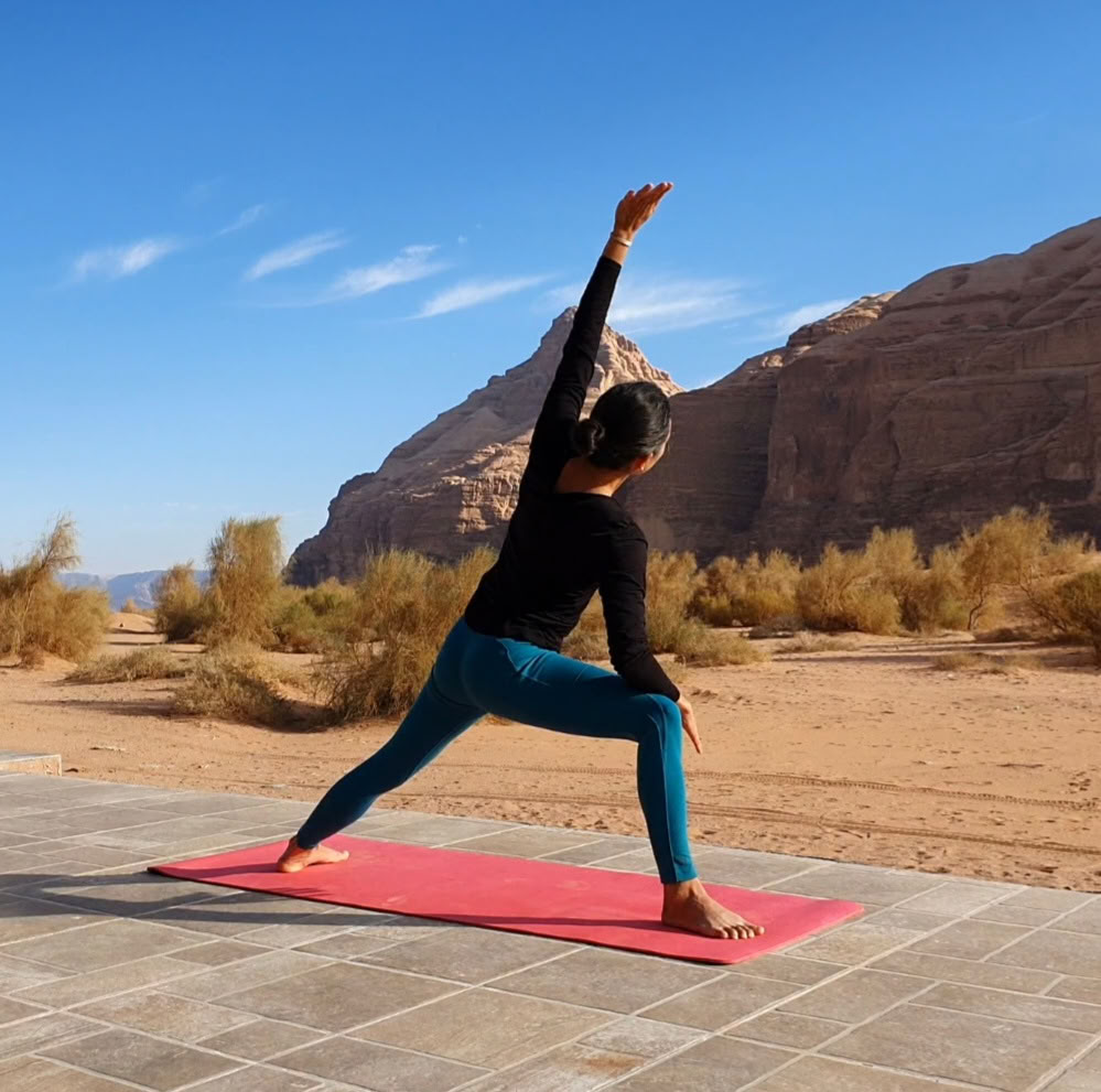 Yogaresa till Wadi Rum, Petra och Aqabas strand