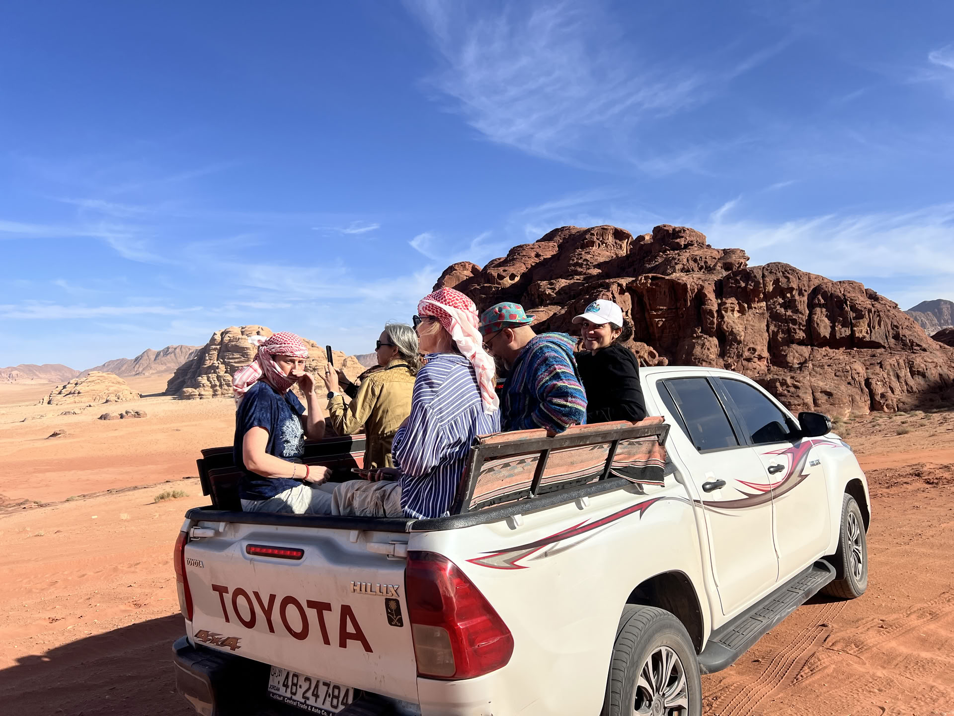 4 dagars kameltrekkingäventyr med beduiner i Wadi Rum, Jordanien