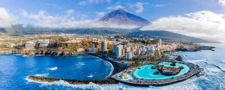 8 dagar och 7 nätter från 2115 € Aktiv tränings- och wellnesssemester på norra Teneriffa