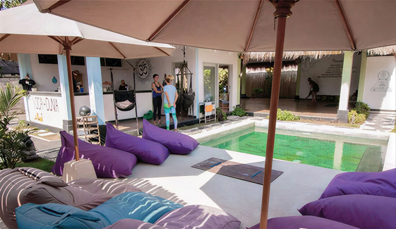 95 timmars yogalärarutbildning för barn på Bali