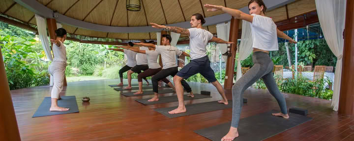 Yoga-, meditations- och balinesisk kultur-retreat
