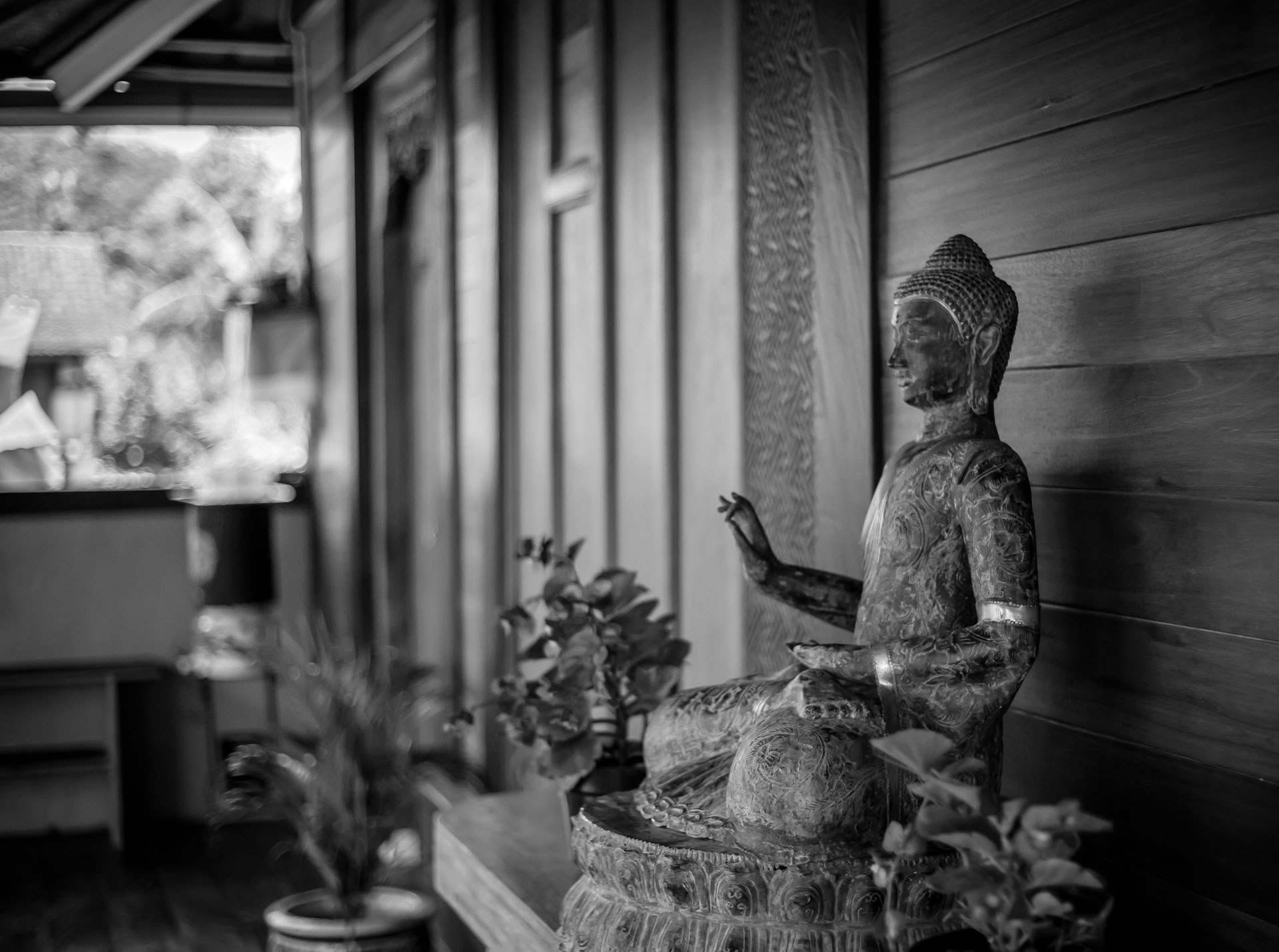 Tyst meditationsretreat